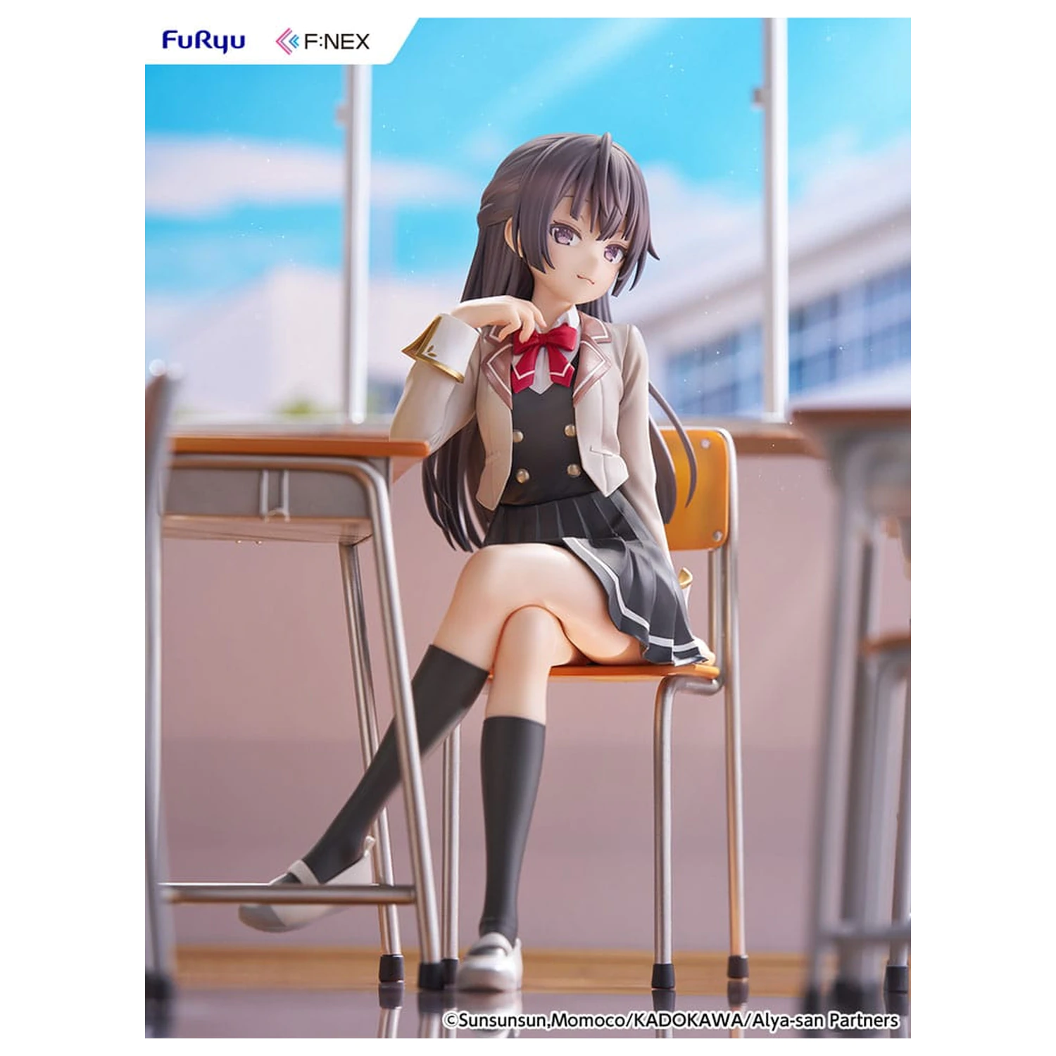 Alya Sometimes Hides Her Feelings in Russian F:Nex PVC Statue 1/7 Yuki Suo 18 cm Produktfoto