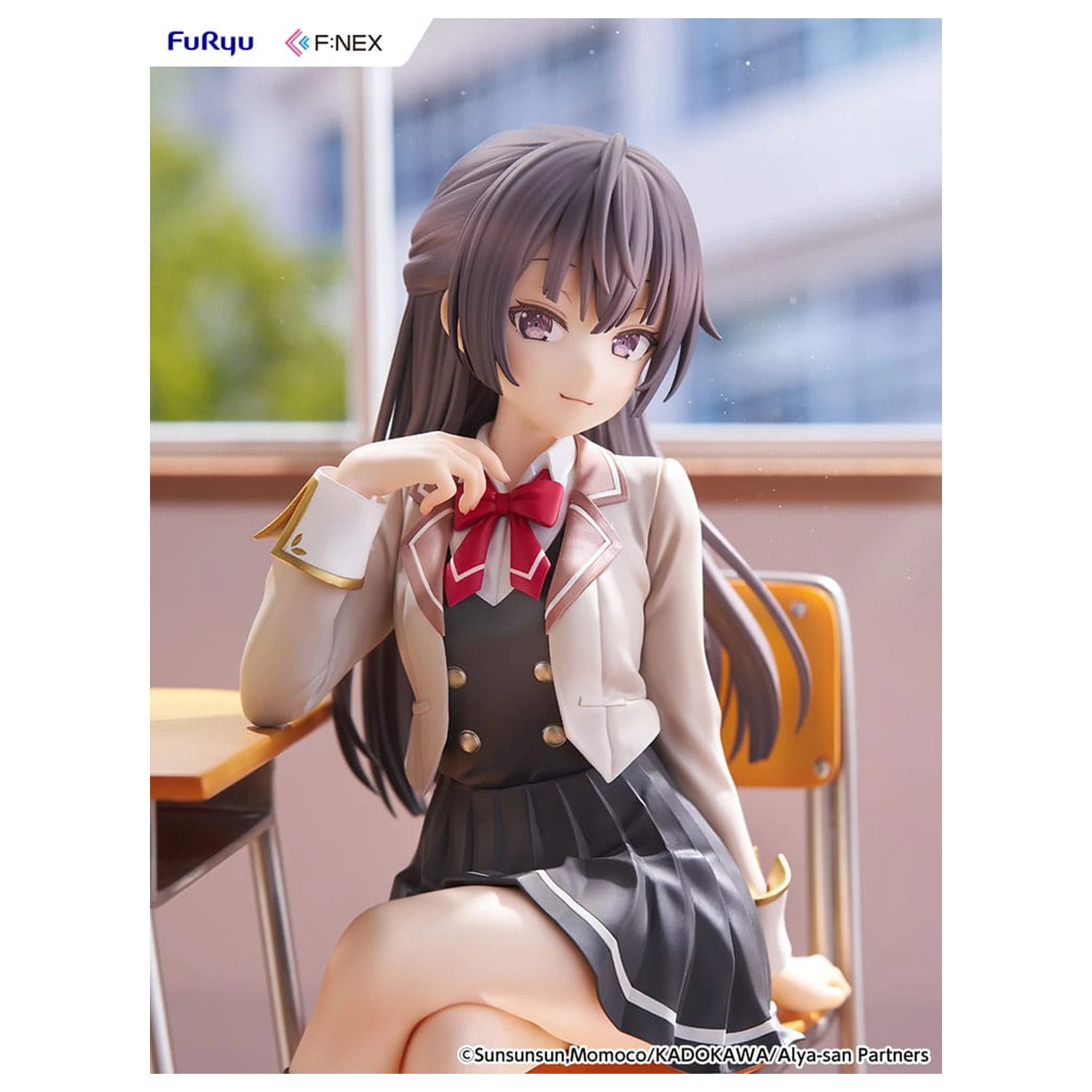 Alya Sometimes Hides Her Feelings in Russian F:Nex PVC Statue 1/7 Yuki Suo 18 cm Produktfoto
