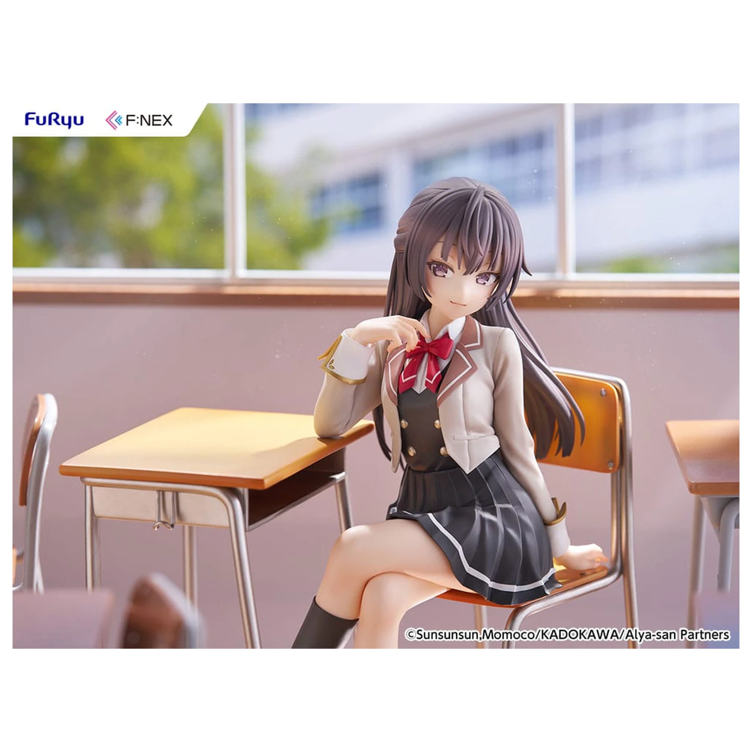 Alya Sometimes Hides Her Feelings in Russian F:Nex PVC Statue 1/7 Yuki Suo 18 cm Produktfoto