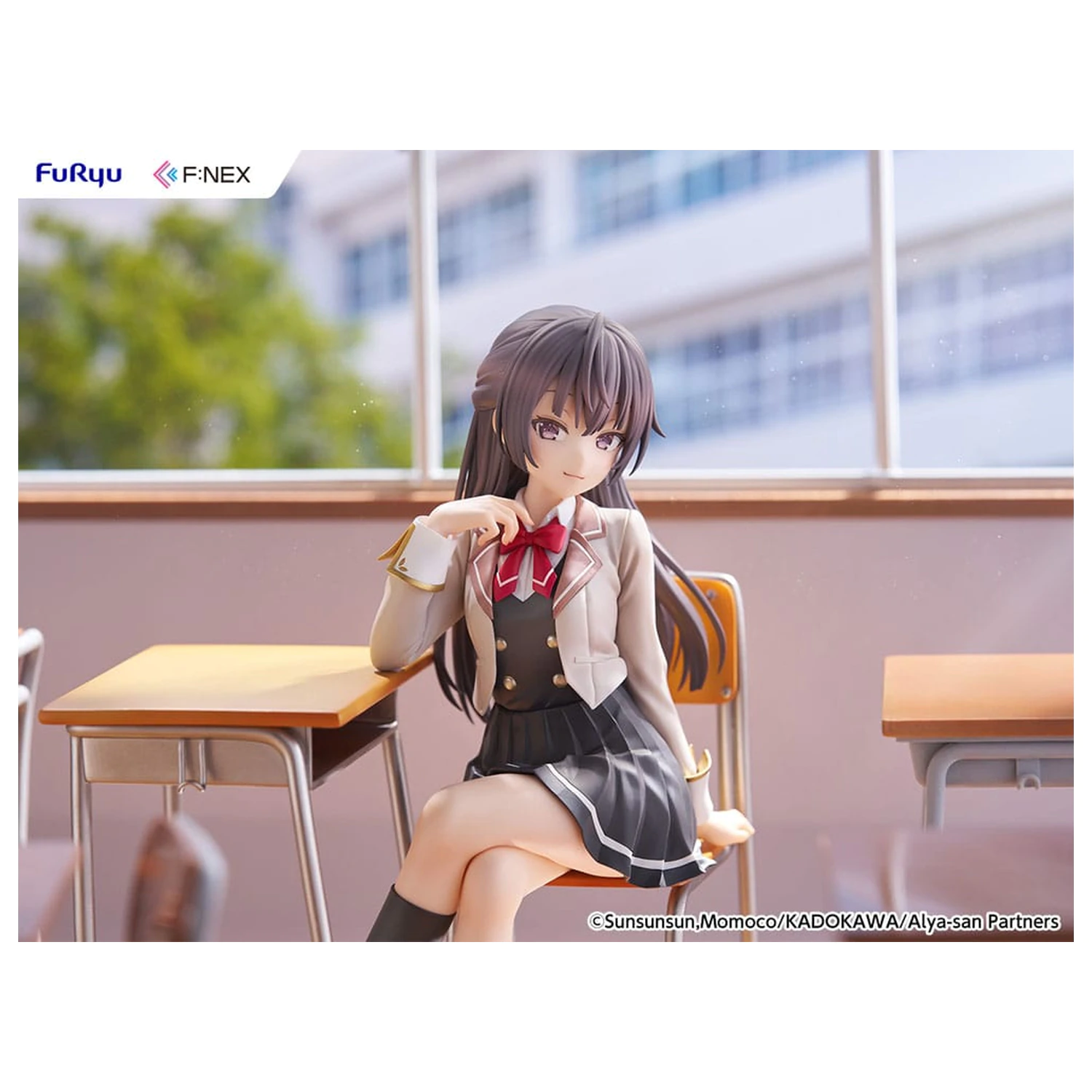 Alya Sometimes Hides Her Feelings in Russian F:Nex PVC Statue 1/7 Yuki Suo 18 cm Produktfoto