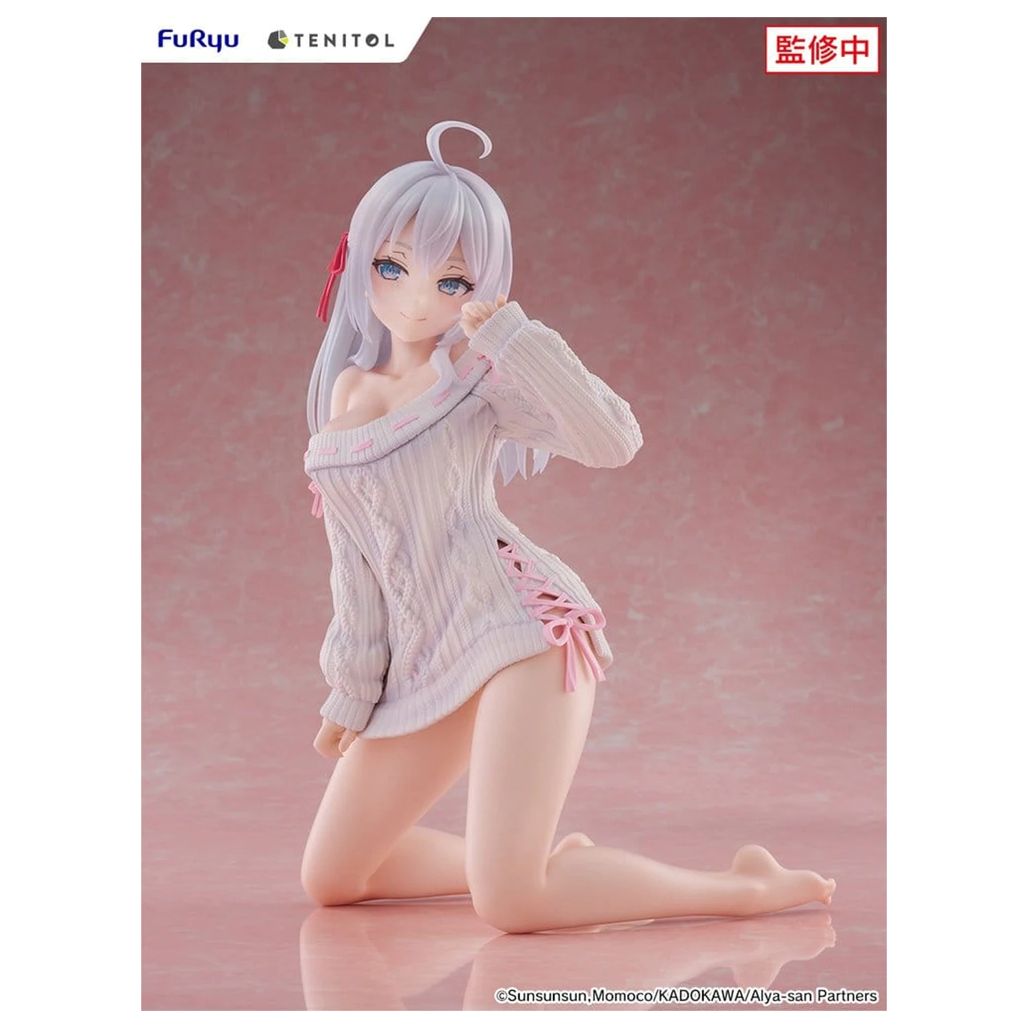 Alya Sometimes Hides Her Feelings in Russian Noodle Stopper PVC Figur Knit Ver. 26 cm Produktfoto