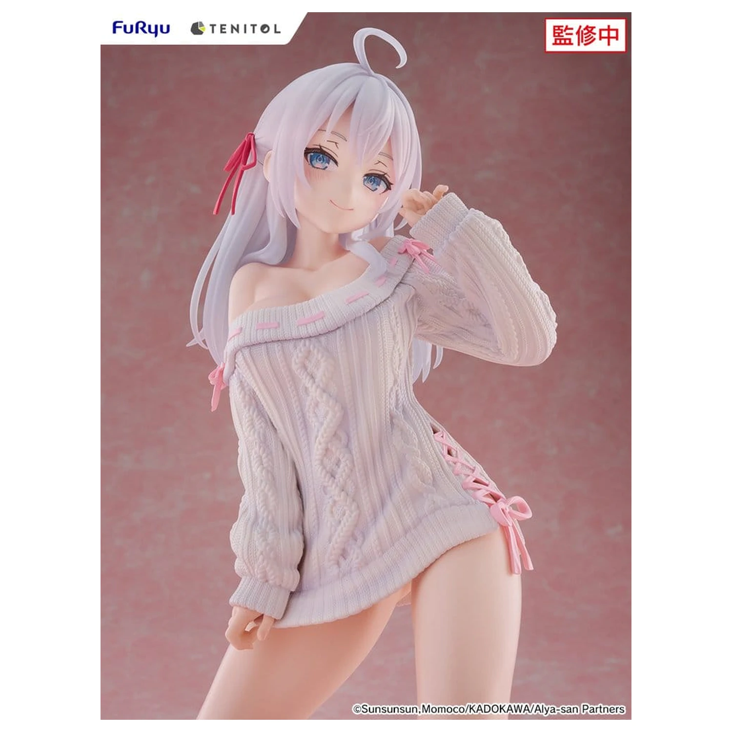 Alya Sometimes Hides Her Feelings in Russian Noodle Stopper PVC Figur Knit Ver. 26 cm Produktfoto