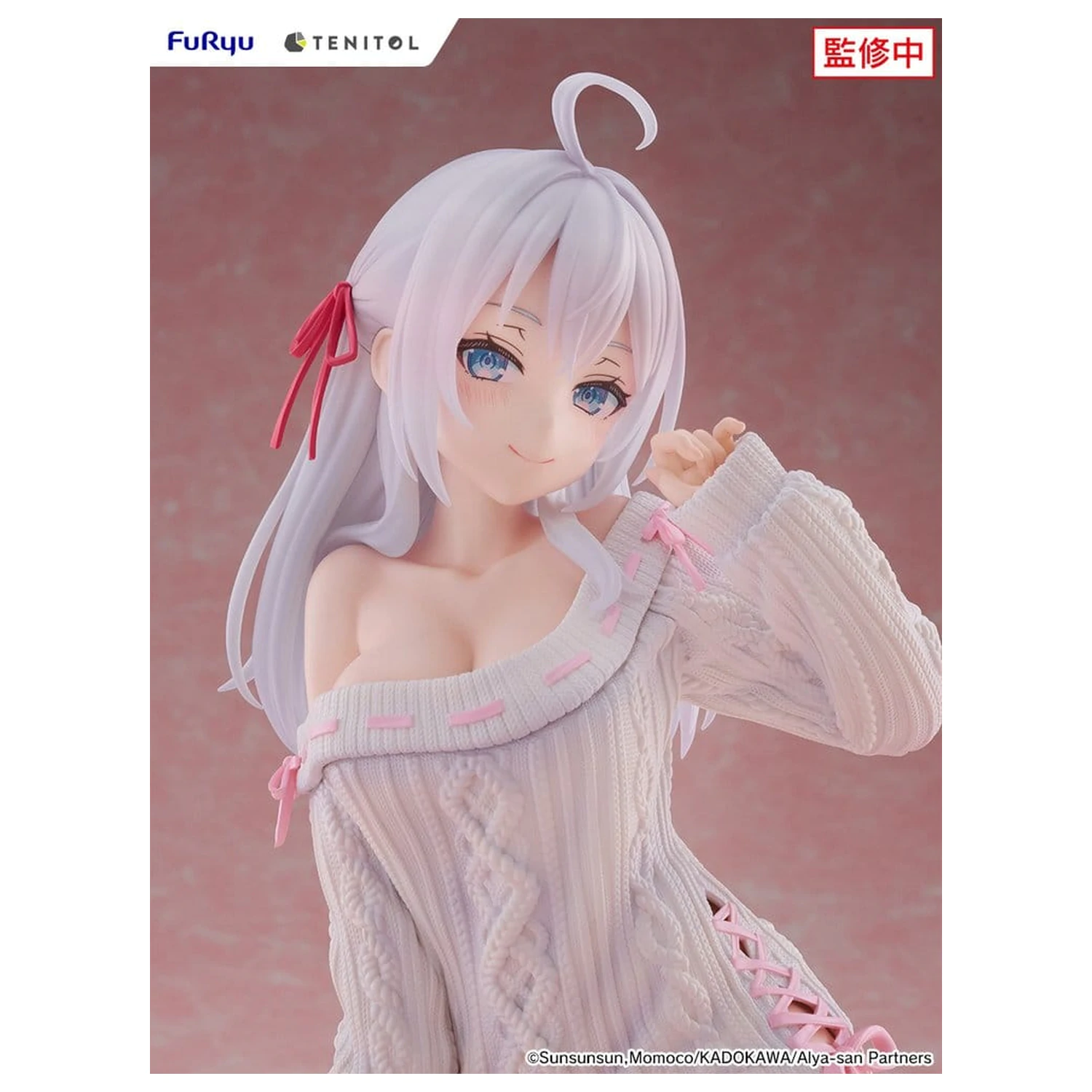 Alya Sometimes Hides Her Feelings in Russian Noodle Stopper PVC Figur Knit Ver. 26 cm Produktfoto