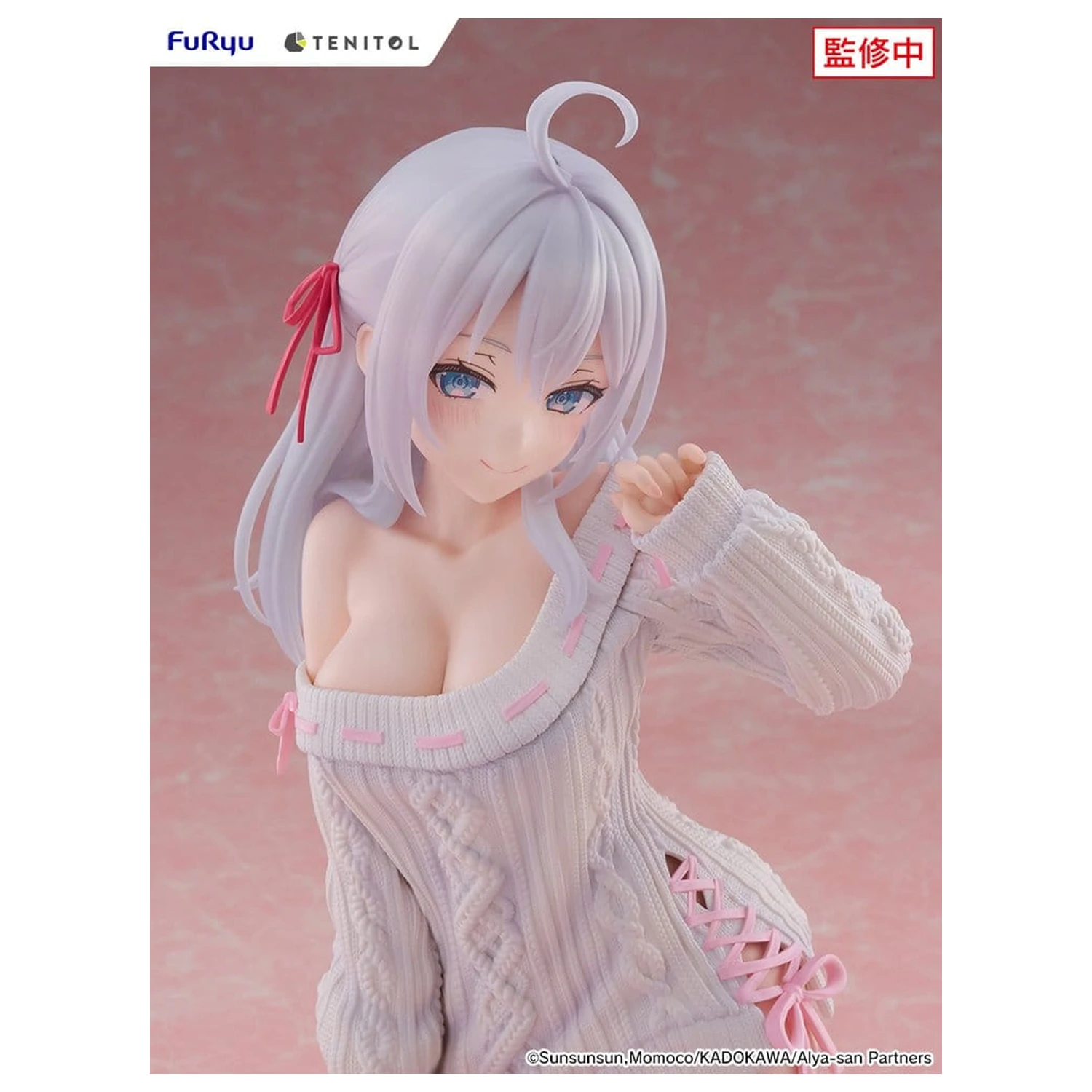 Alya Sometimes Hides Her Feelings in Russian Noodle Stopper PVC Figur Knit Ver. 26 cm Produktfoto