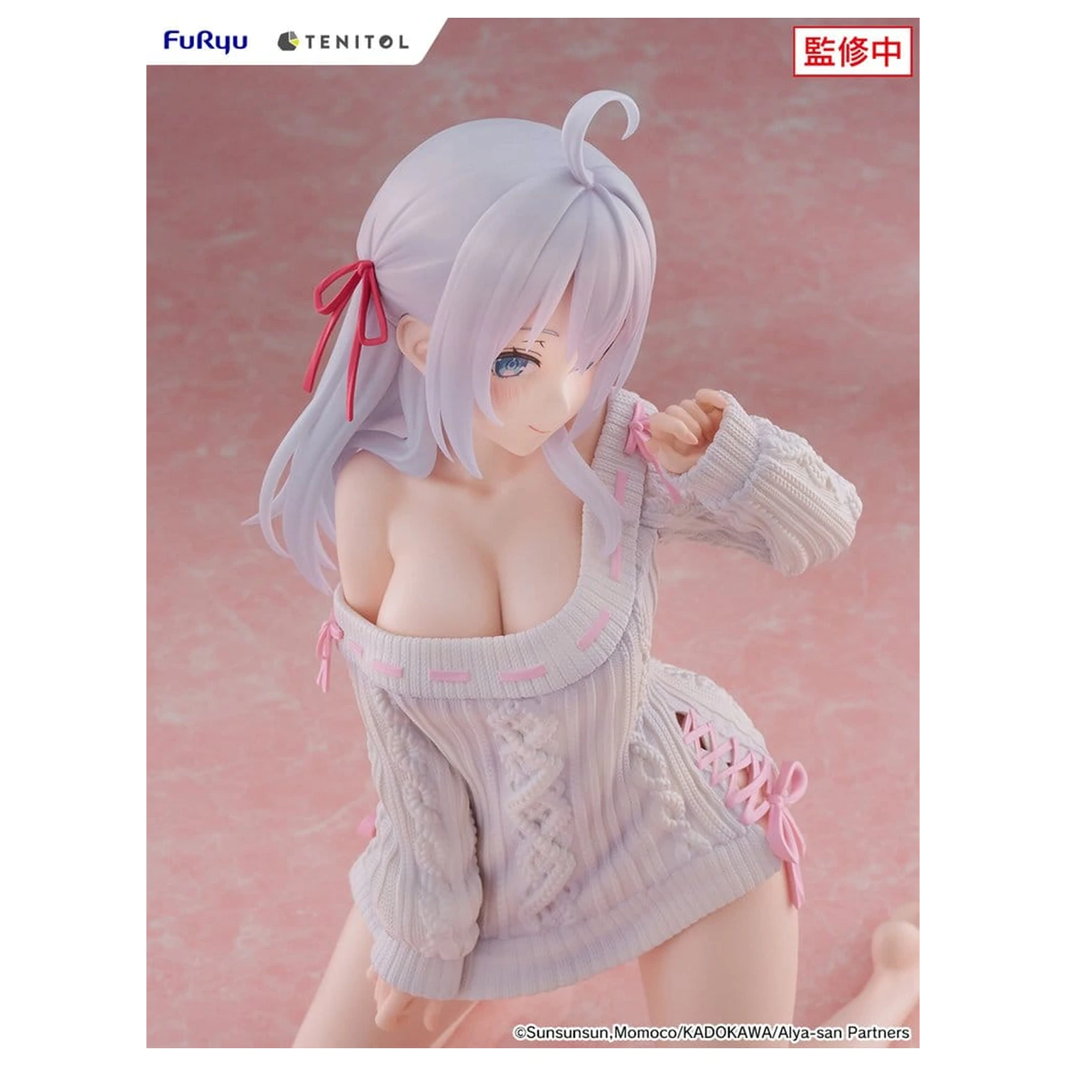 Alya Sometimes Hides Her Feelings in Russian Noodle Stopper PVC Figur Knit Ver. 26 cm Produktfoto