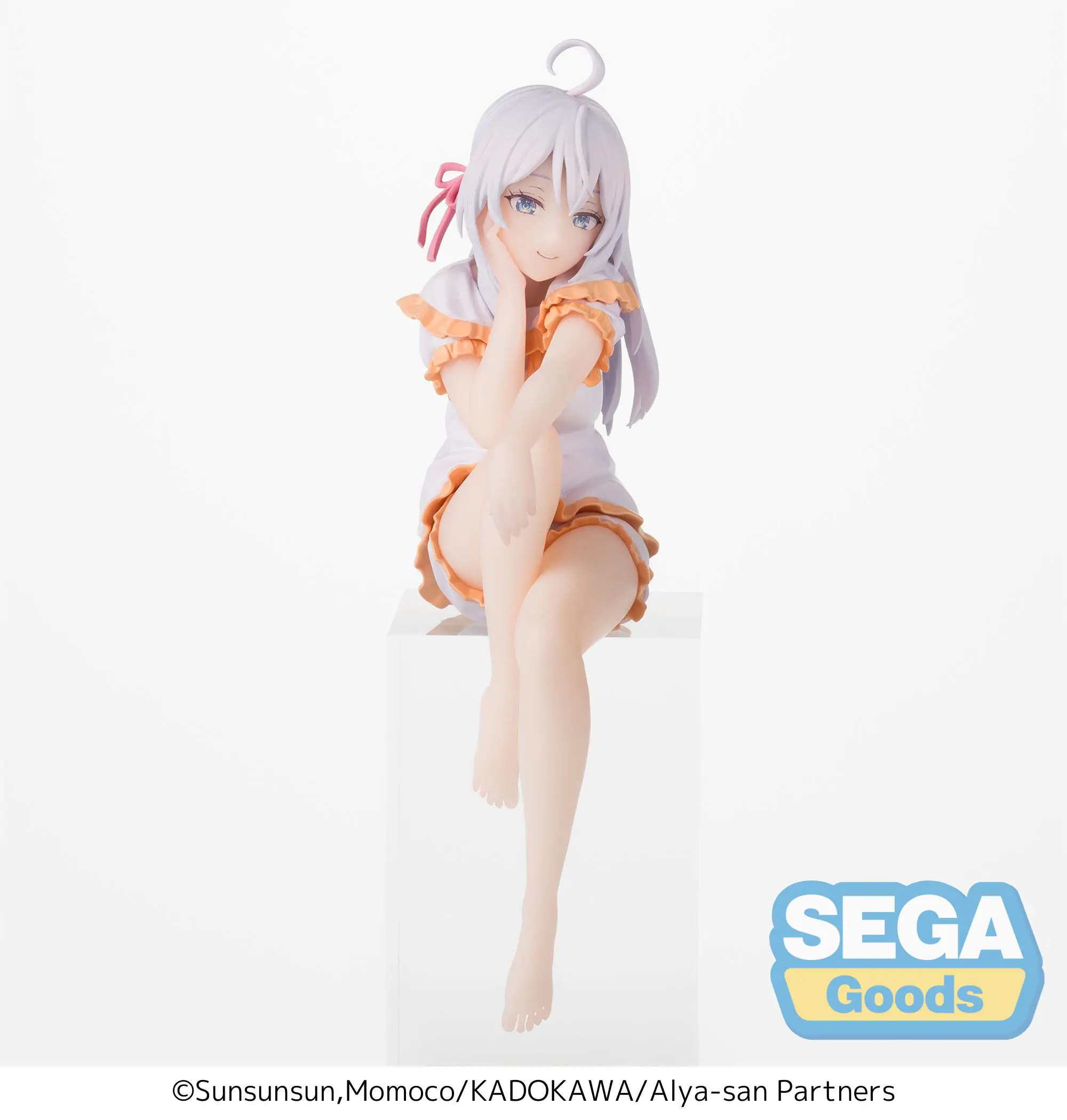 Alya Sometimes Hides Her Feelings in Russian PM Perching PVC Statue Alya Pajamas 14 cm Produktfoto