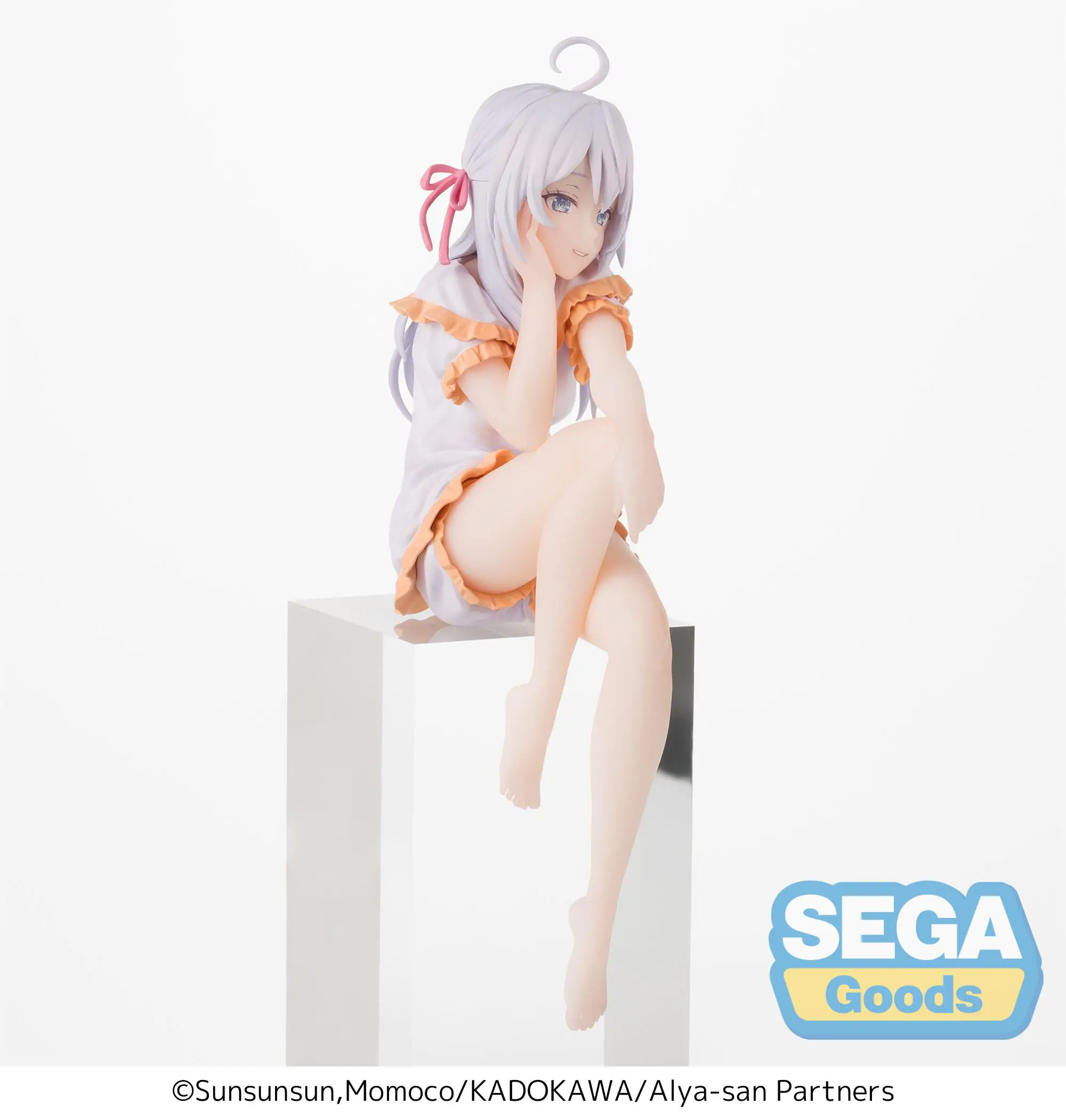 Alya Sometimes Hides Her Feelings in Russian PM Perching PVC Statue Alya Pajamas 14 cm Produktfoto