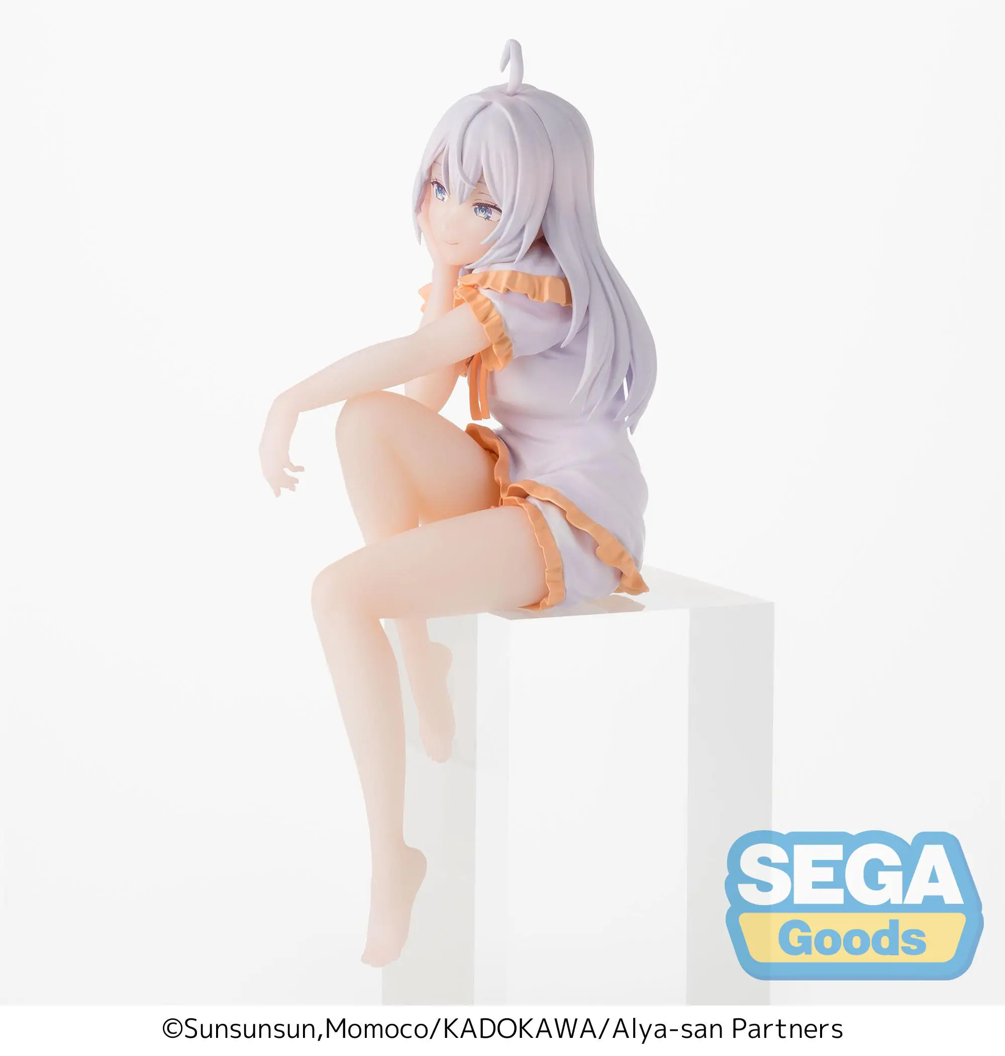 Alya Sometimes Hides Her Feelings in Russian PM Perching PVC Statue Alya Pajamas 14 cm Produktfoto