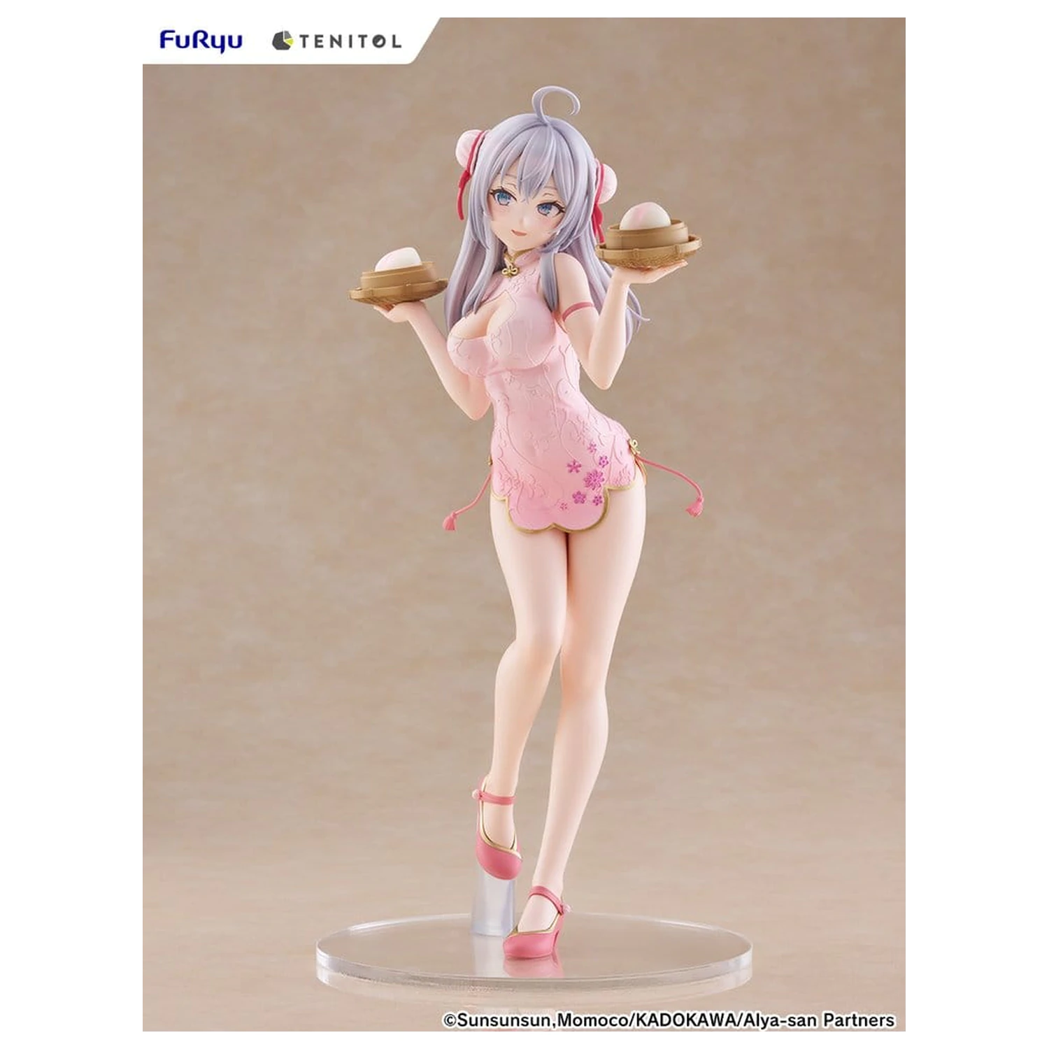 Alya Sometimes Hides Her Feelings in Russian Tenitol Tall PVC Figur Alya Cheongsam Ver. 29 cm Produktfoto