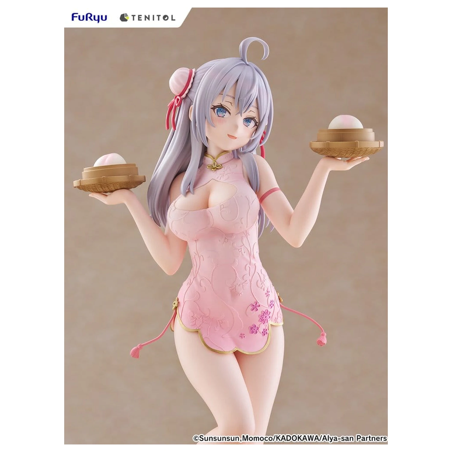 Alya Sometimes Hides Her Feelings in Russian Tenitol Tall PVC Figur Alya Cheongsam Ver. 29 cm Produktfoto