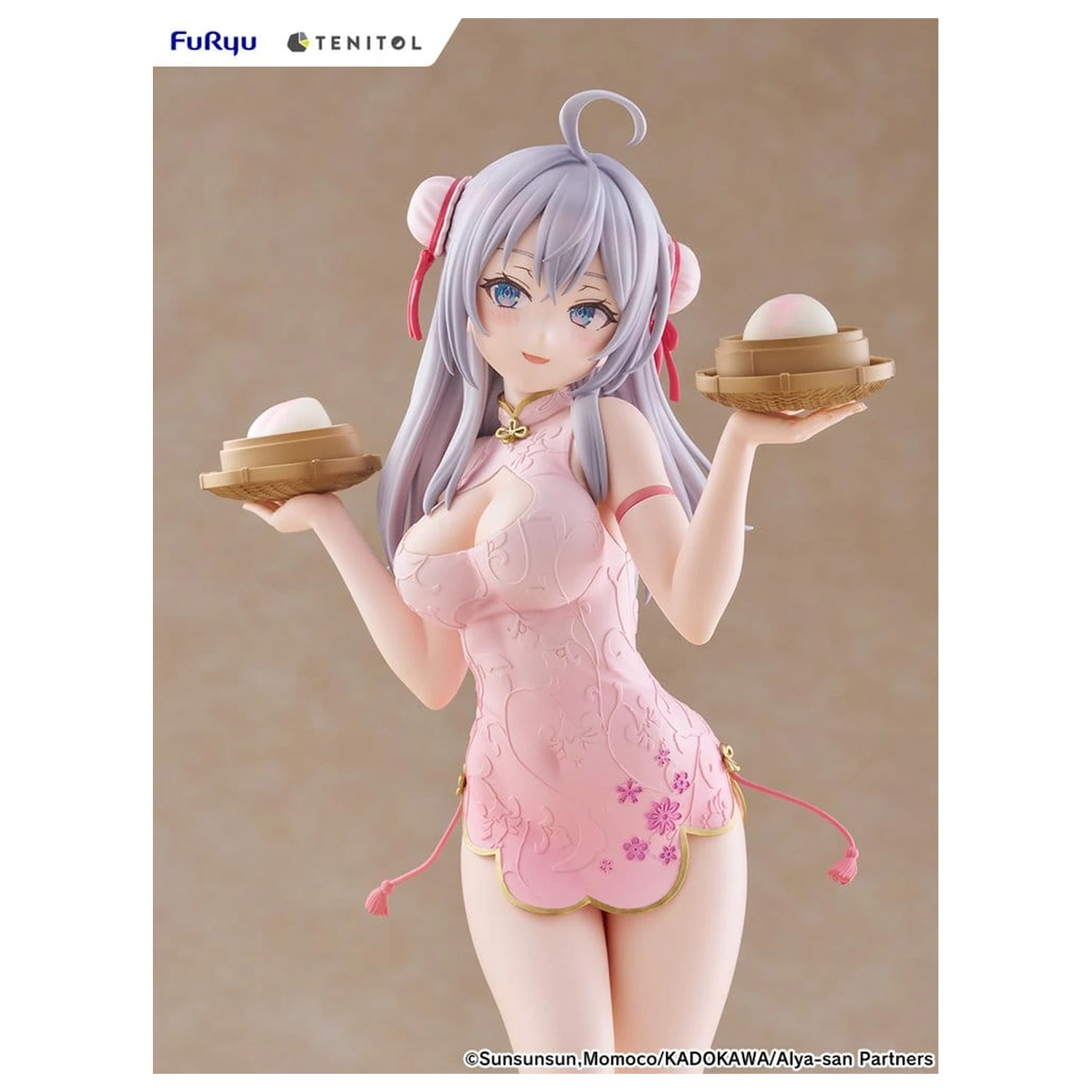 Alya Sometimes Hides Her Feelings in Russian Tenitol Tall PVC Figur Alya Cheongsam Ver. 29 cm Produktfoto