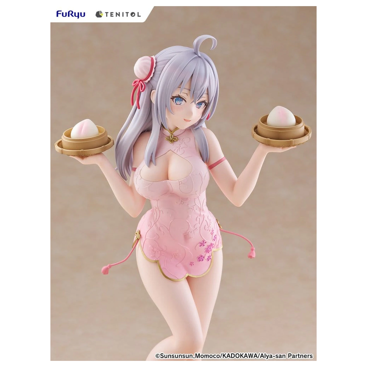 Alya Sometimes Hides Her Feelings in Russian Tenitol Tall PVC Figur Alya Cheongsam Ver. 29 cm Produktfoto