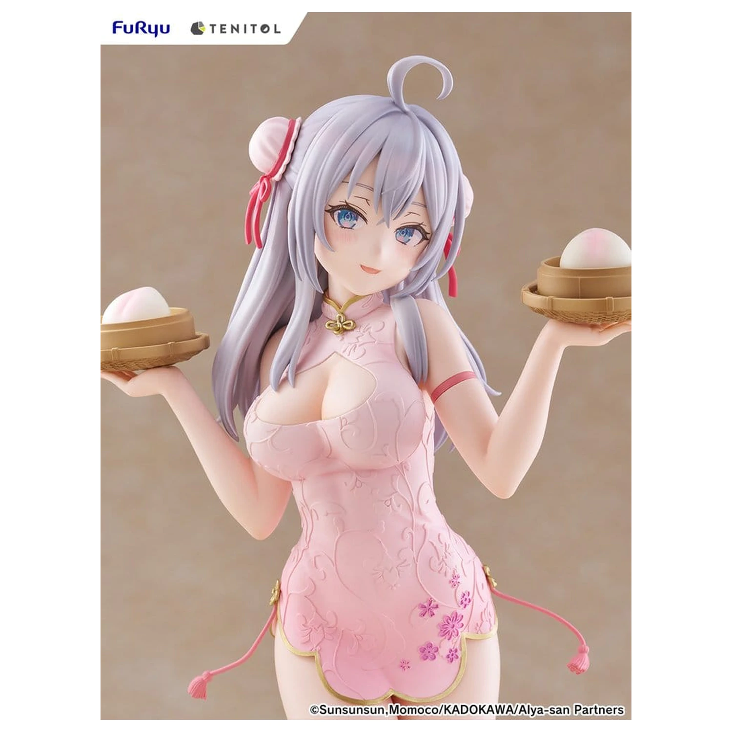 Alya Sometimes Hides Her Feelings in Russian Tenitol Tall PVC Figur Alya Cheongsam Ver. 29 cm Produktfoto