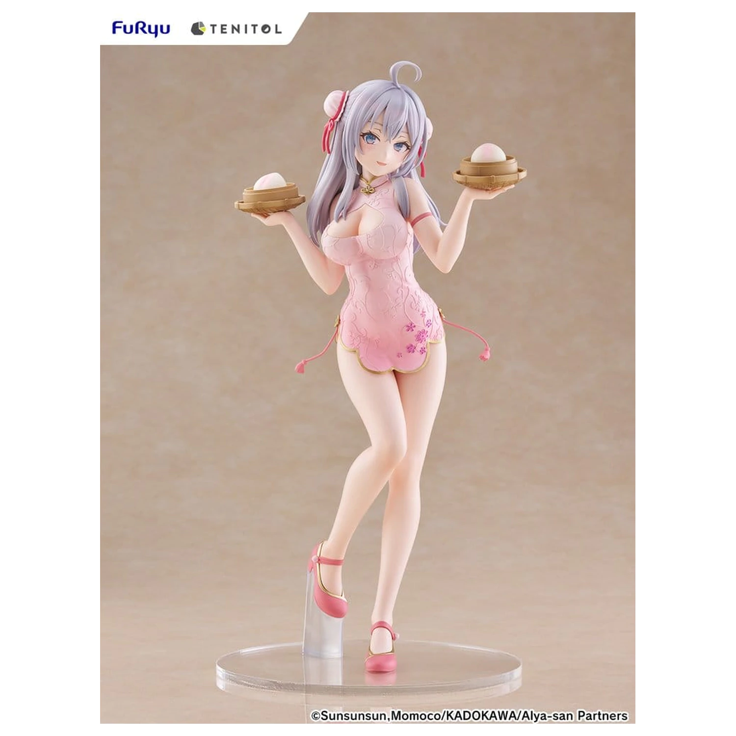 Alya Sometimes Hides Her Feelings in Russian Tenitol Tall PVC Figur Alya Cheongsam Ver. 29 cm Produktfoto