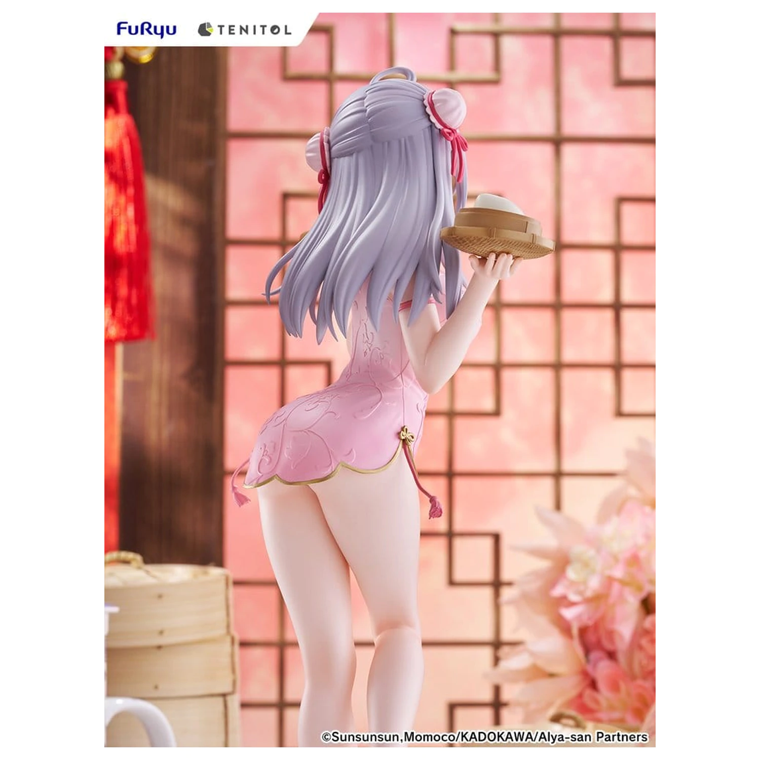 Alya Sometimes Hides Her Feelings in Russian Tenitol Tall PVC Figur Alya Cheongsam Ver. 29 cm Produktfoto