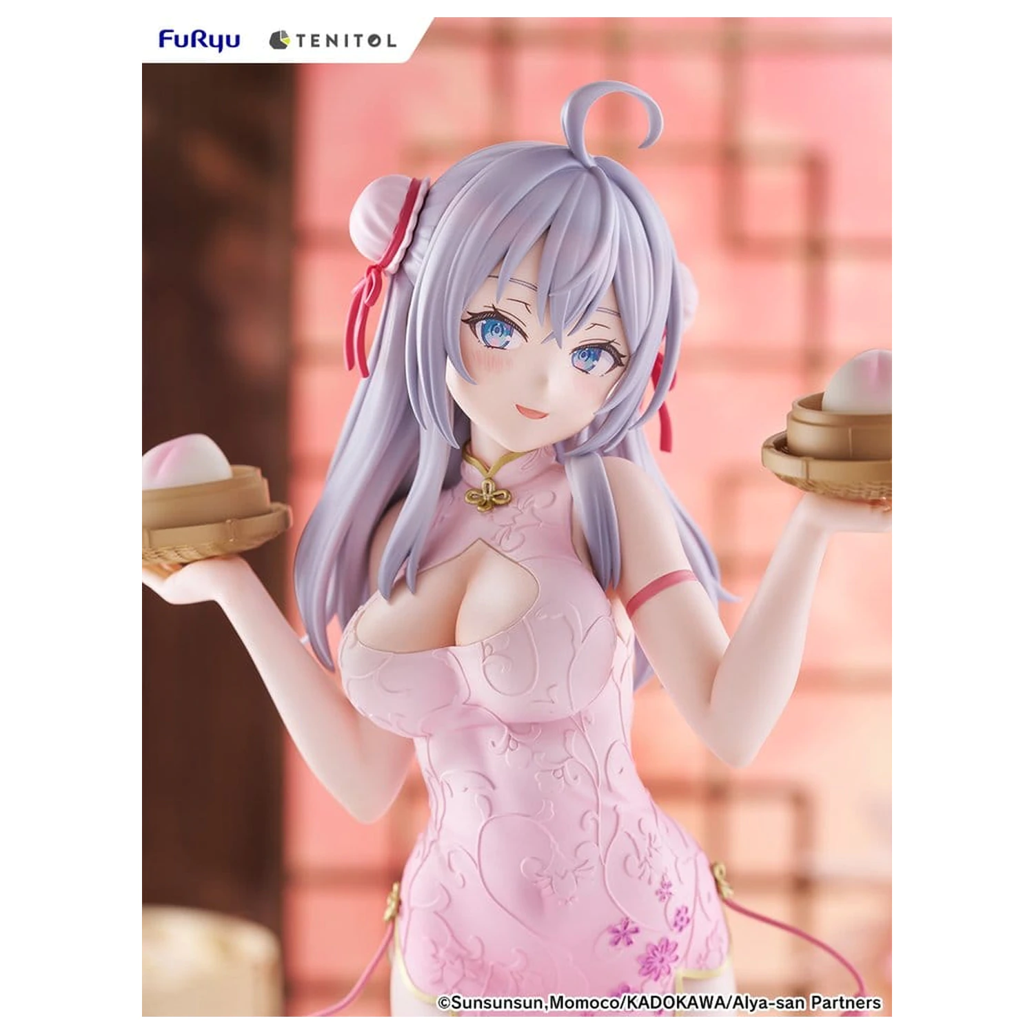Alya Sometimes Hides Her Feelings in Russian Tenitol Tall PVC Figur Alya Cheongsam Ver. 29 cm Produktfoto
