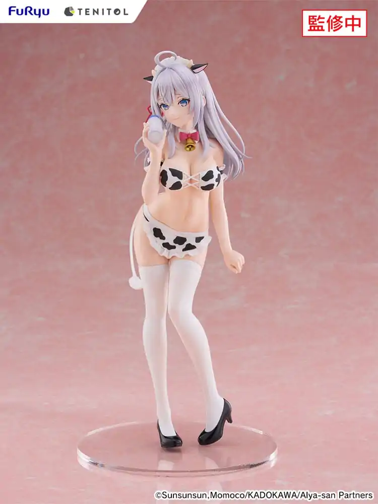 Alya Sometimes Hides Her Feelings in Russian Tenitol Tall PVC Statue Alya Cow Costume Ver. 29 cm Produktfoto