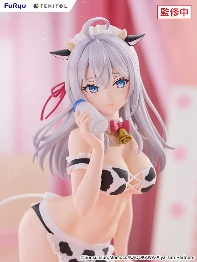 Alya Sometimes Hides Her Feelings in Russian Tenitol Tall PVC Statue Alya Cow Costume Ver. 29 cm Produktfoto