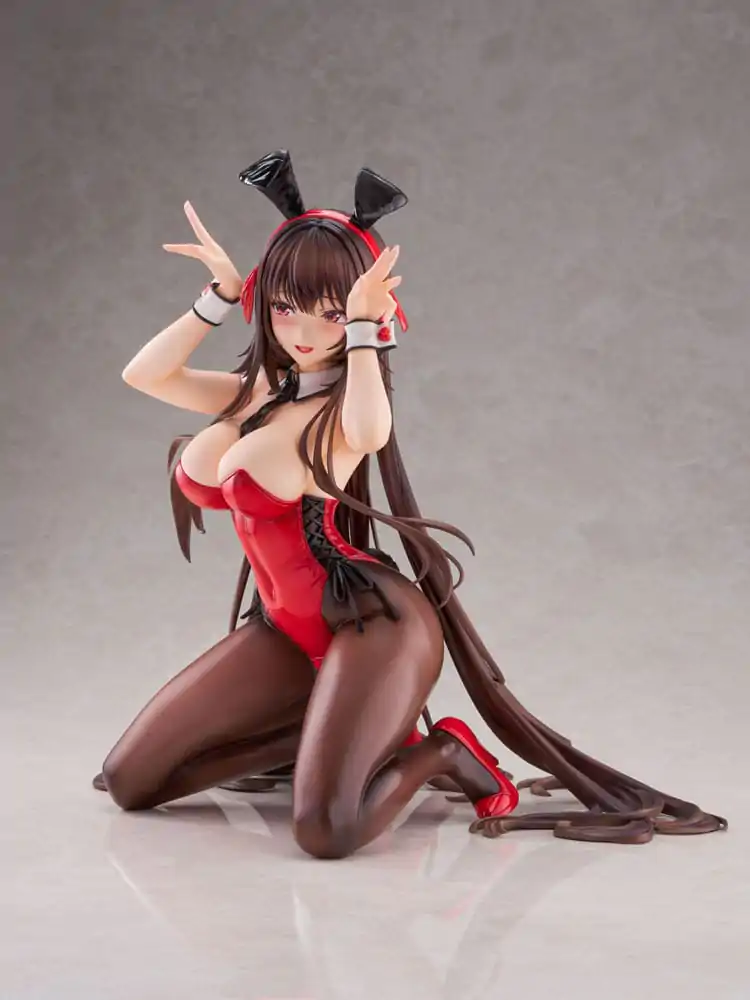 Amakano 2+ PVC-Statue 1/4 Yuuhi Kurohime Bunny Suit Ver. 32 cm Produktfoto