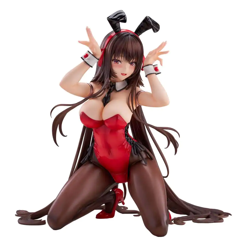 Amakano 2+ PVC-Statue 1/4 Yuuhi Kurohime Bunny Suit Ver. 32 cm Produktfoto
