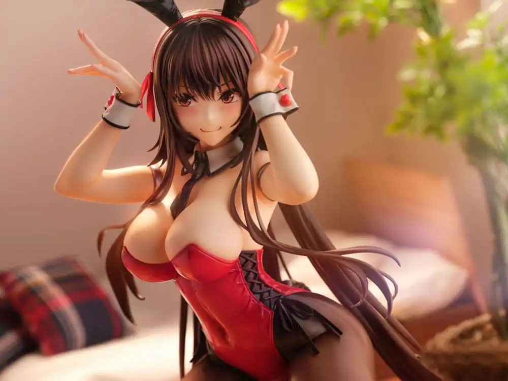 Amakano 2+ PVC-Statue 1/4 Yuuhi Kurohime Bunny Suit Ver. 32 cm Produktfoto