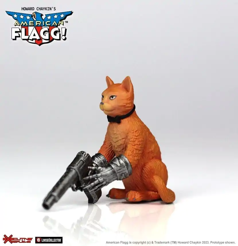 American Flagg Actionfigur 1/12 Reuben Flagg AKA American Flagg 15 cm Produktfoto