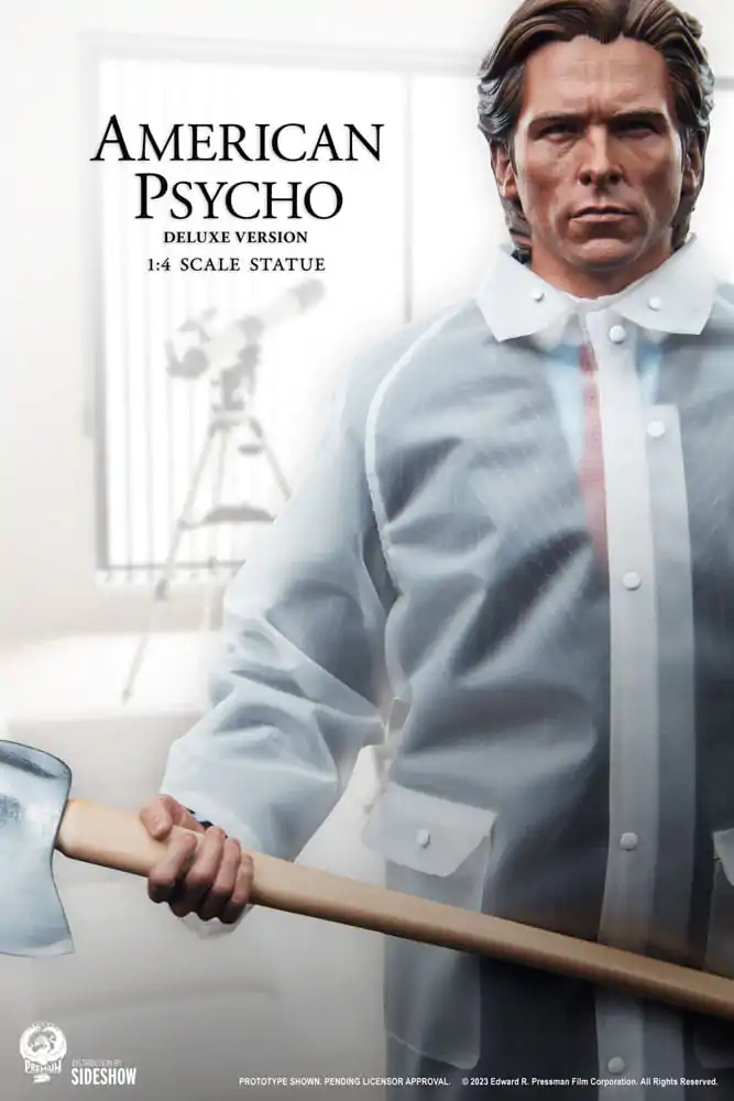 American Psycho Statue 1/4 Patrick Bateman Deluxe Version 57 cm Produktfoto