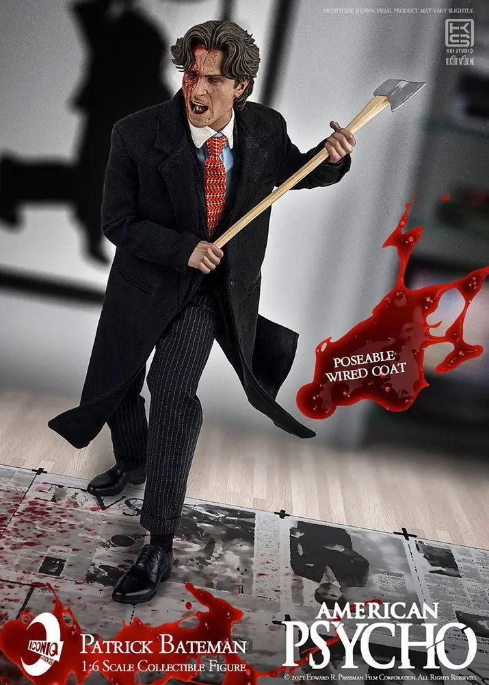 American Psycho Actionfigur 1/6 Patrick Bateman 30 cm termékfotó