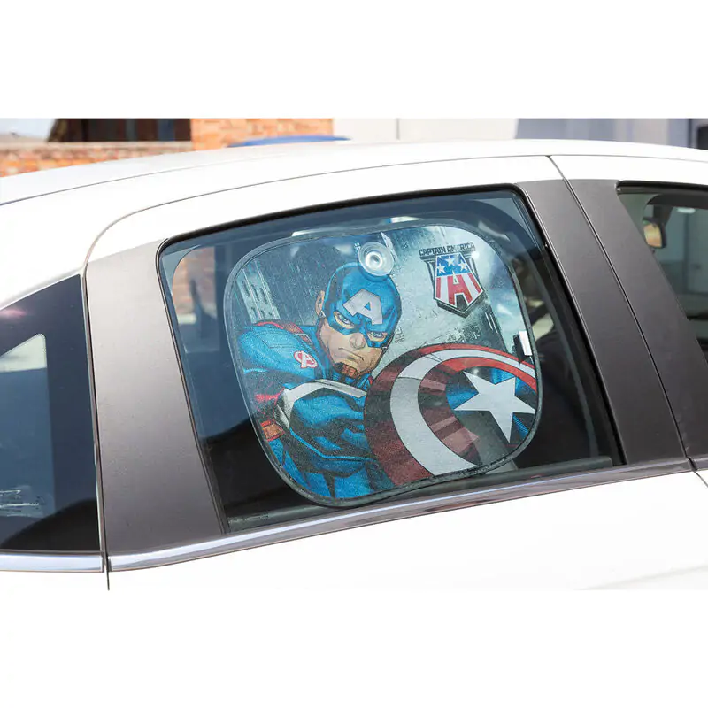 Marvel Captain America Autosonnenschutzs Produktfoto