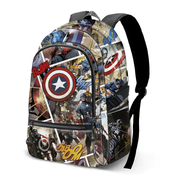 Marvel Captain America Comic Anpassungsfähig Rucksack 44cm Produktfoto