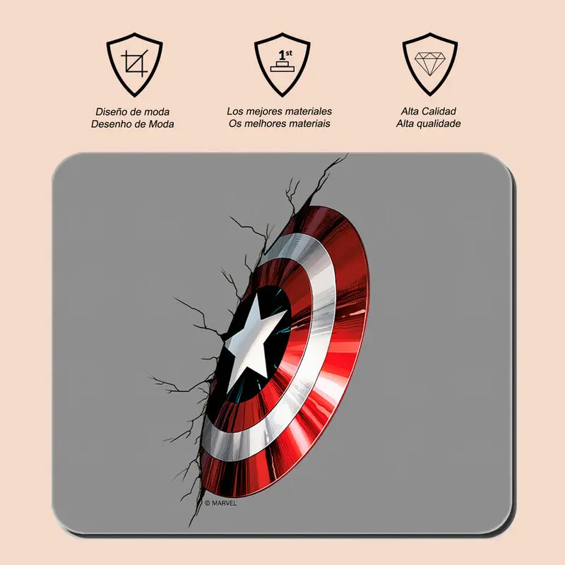 Marvel Captain America Mousepad Produktfoto