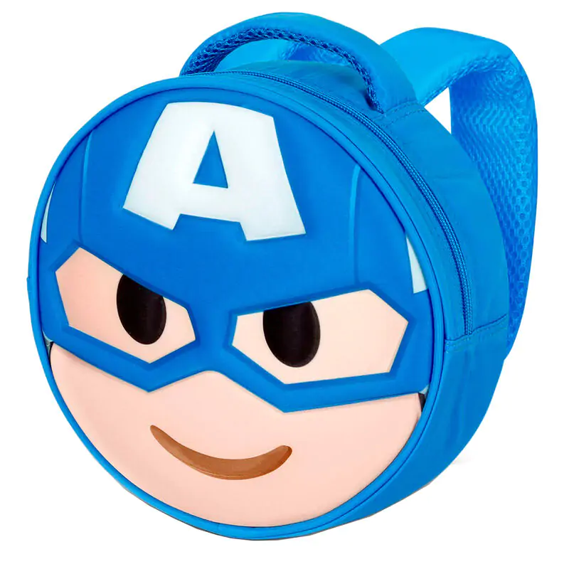 Marvel Captain America Emoji 3D Rucksack 22cm Produktfoto