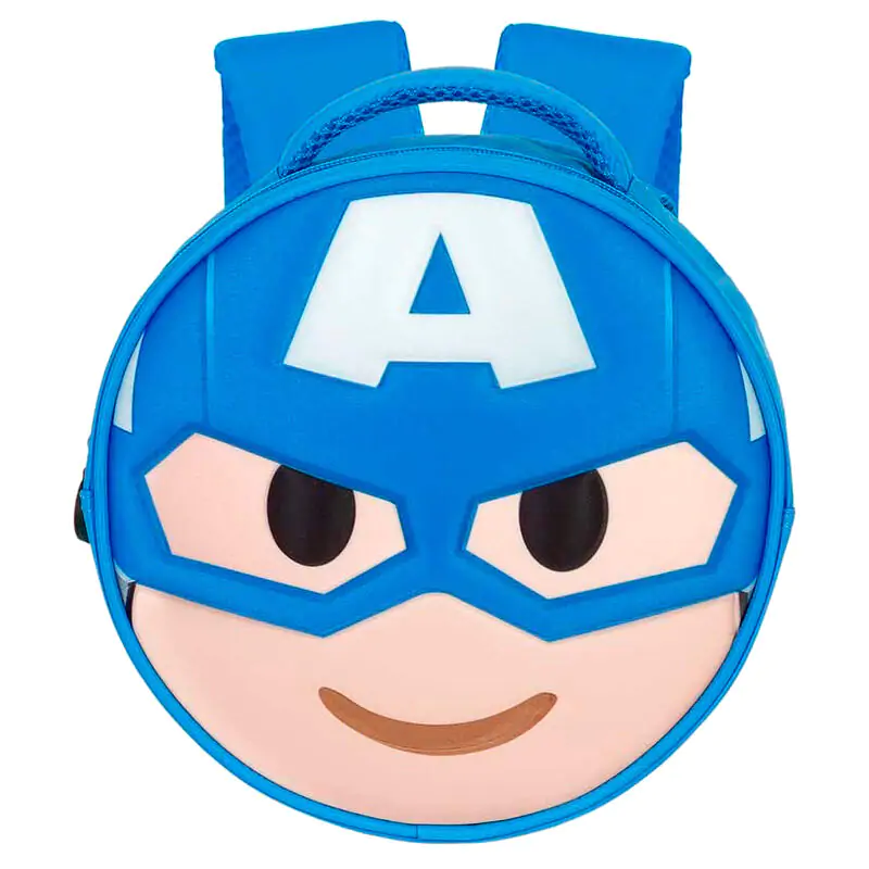 Marvel Captain America Emoji 3D Rucksack 22cm Produktfoto