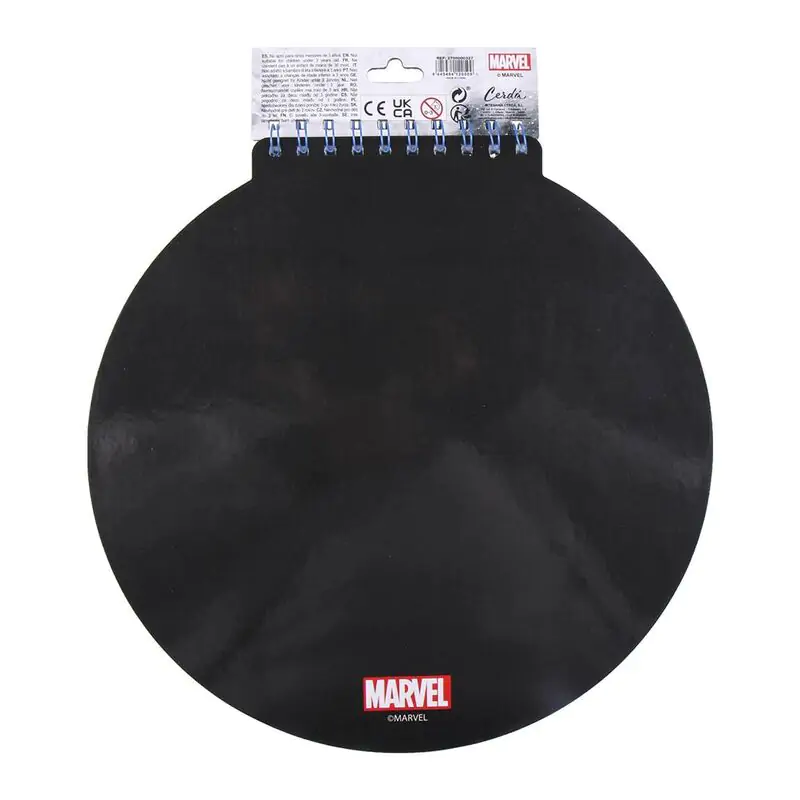 Marvel Captain America Notizbuch Produktfoto