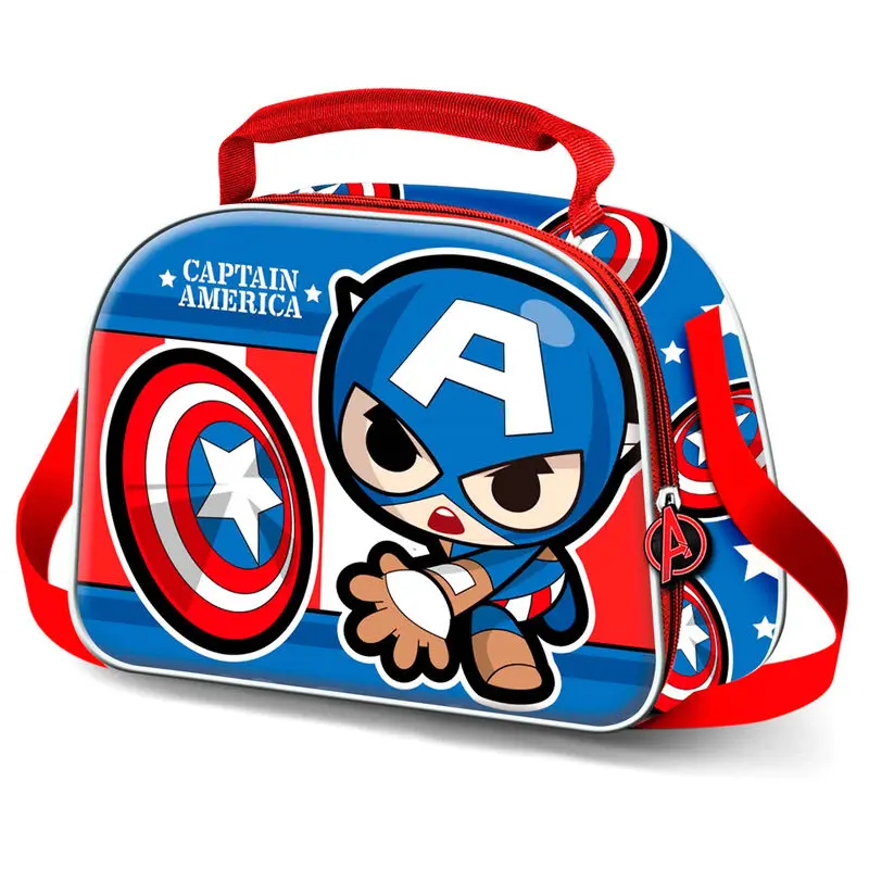 Marvel Captain America Lets Go 3D Lunchtasche Produktfoto