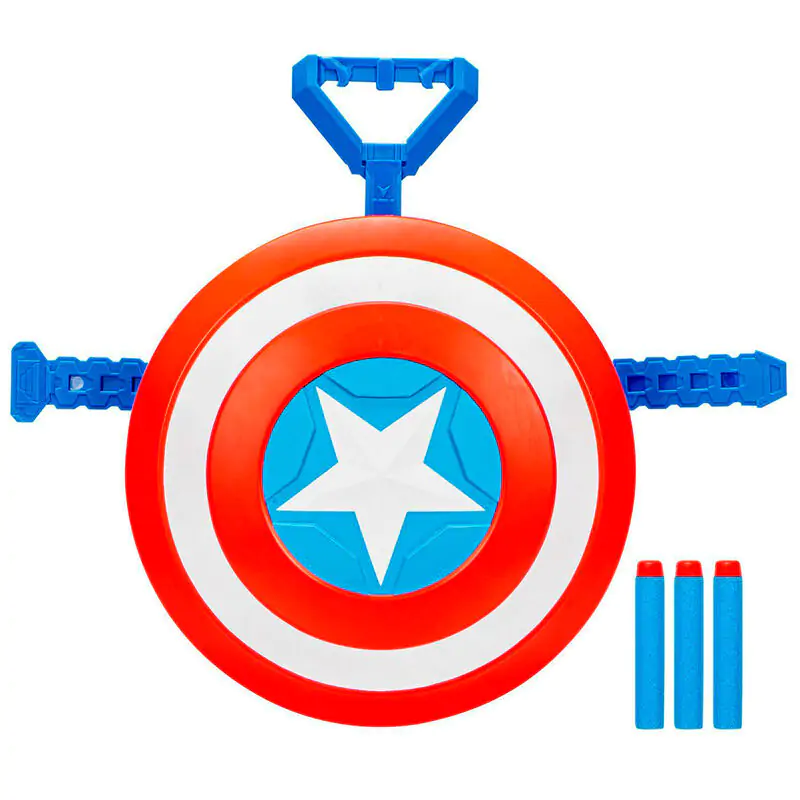 Marvel Captain America Schild Nerf Launcher Produktfoto