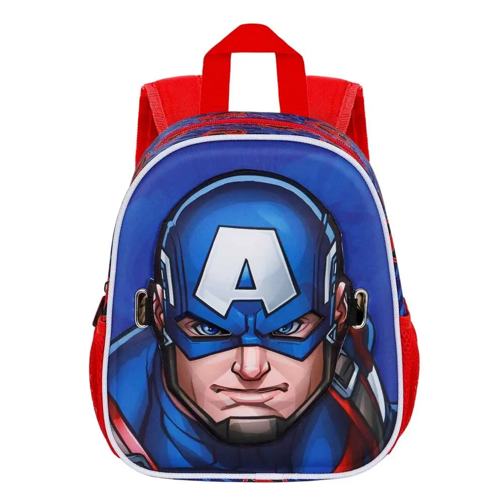 Marvel Captain America Pixel Rucksack + Maske 27cm termékfotó