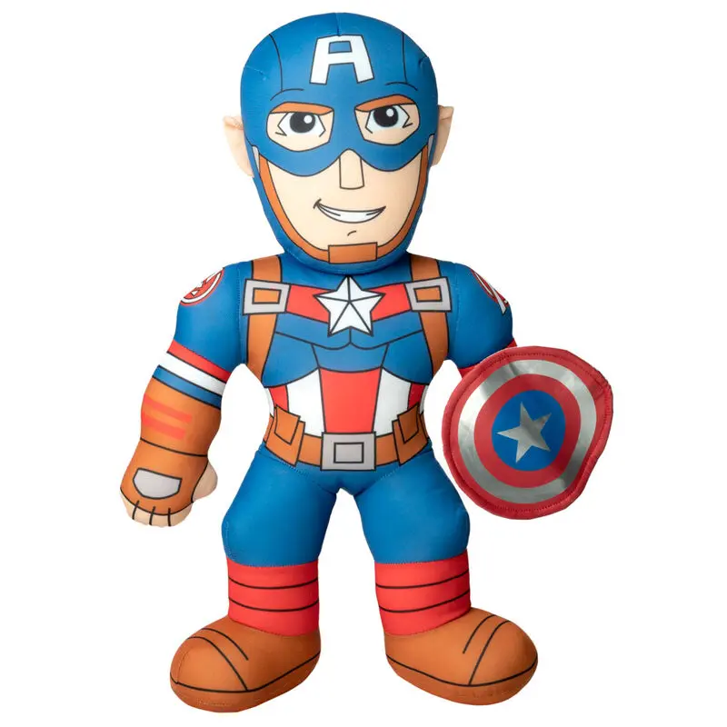 Marvel Captain America Plüschfigur mit Stimme 38cm termékfotó