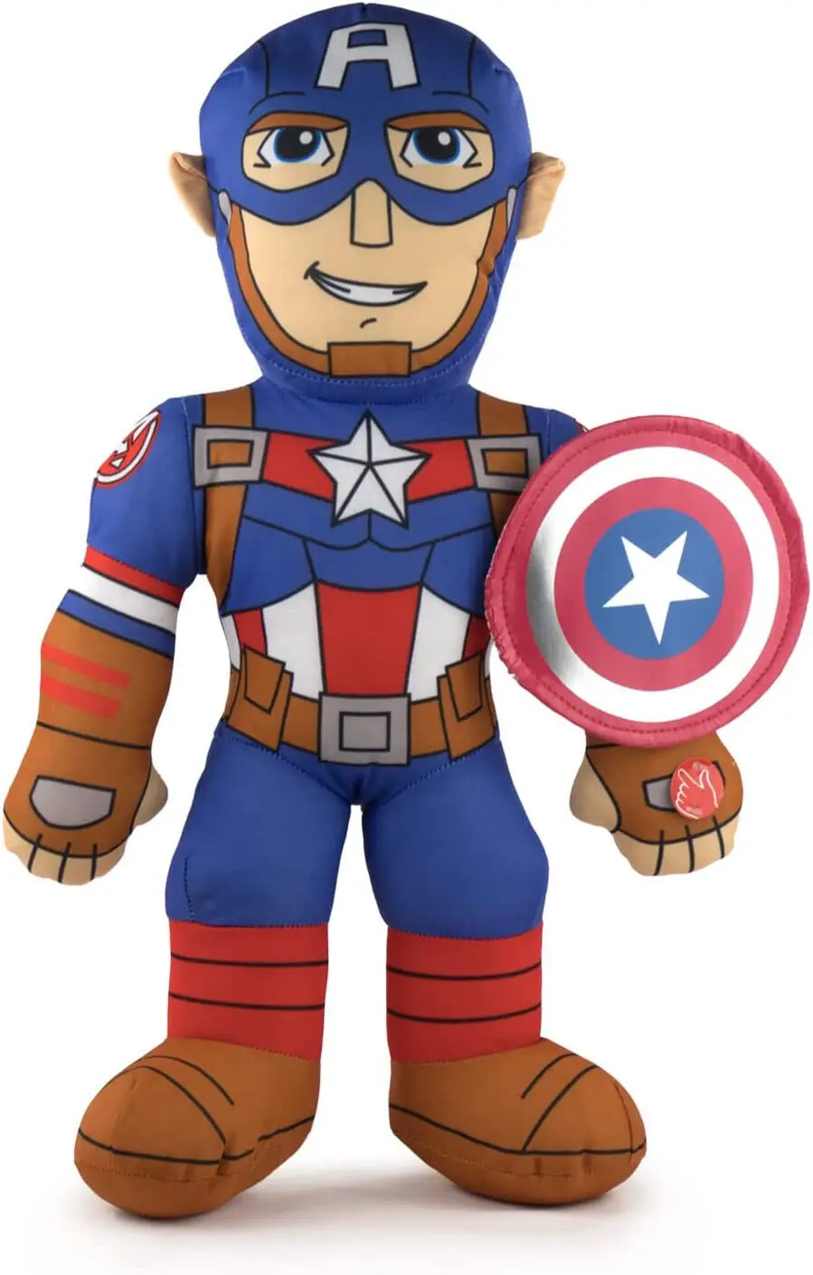 Marvel Captain America Plüschfigur mit Stimme 50cm Produktfoto