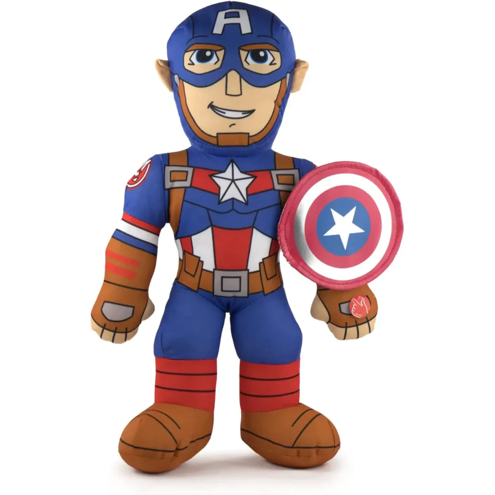 Marvel Captain America Plüschfigur mit Stimme 50cm Produktfoto