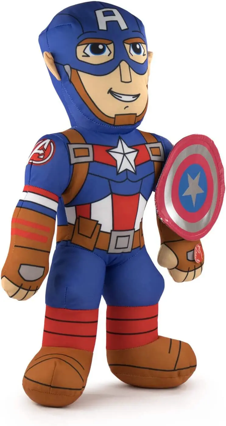 Marvel Captain America Plüschfigur mit Stimme 50cm Produktfoto