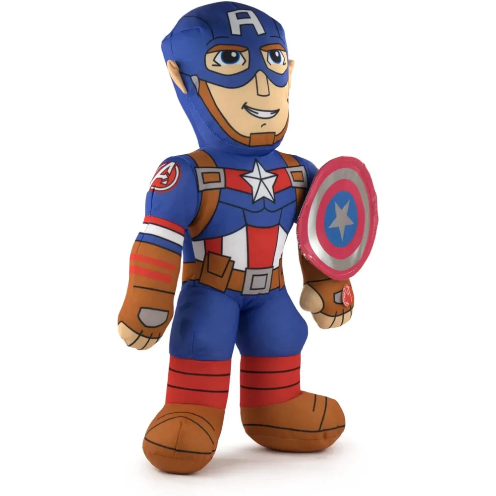 Marvel Captain America Plüschfigur mit Stimme 50cm Produktfoto