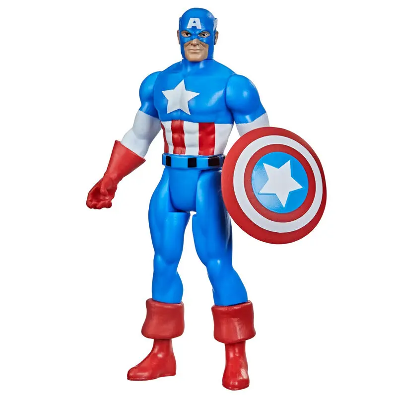 Marvel Legends Retro Collection Action Figur 2022 Captain America 10 cm termékfotó