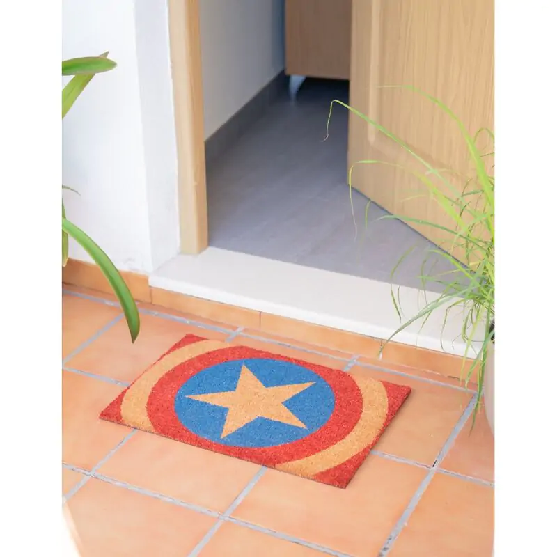 Marvel Captain America Shield Fußmatte Produktfoto