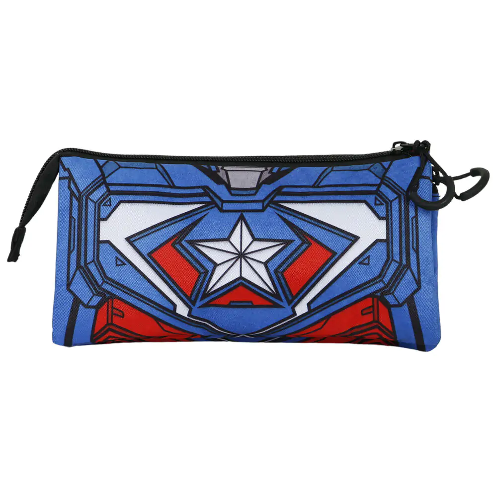 Marvel Captain America Tekk Costume Dreifaches Mäppchen Produktfoto