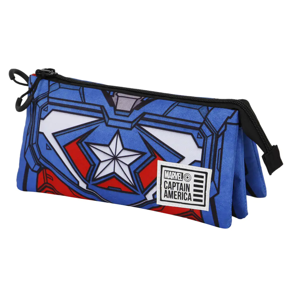 Marvel Captain America Tekk Costume Dreifaches Mäppchen Produktfoto