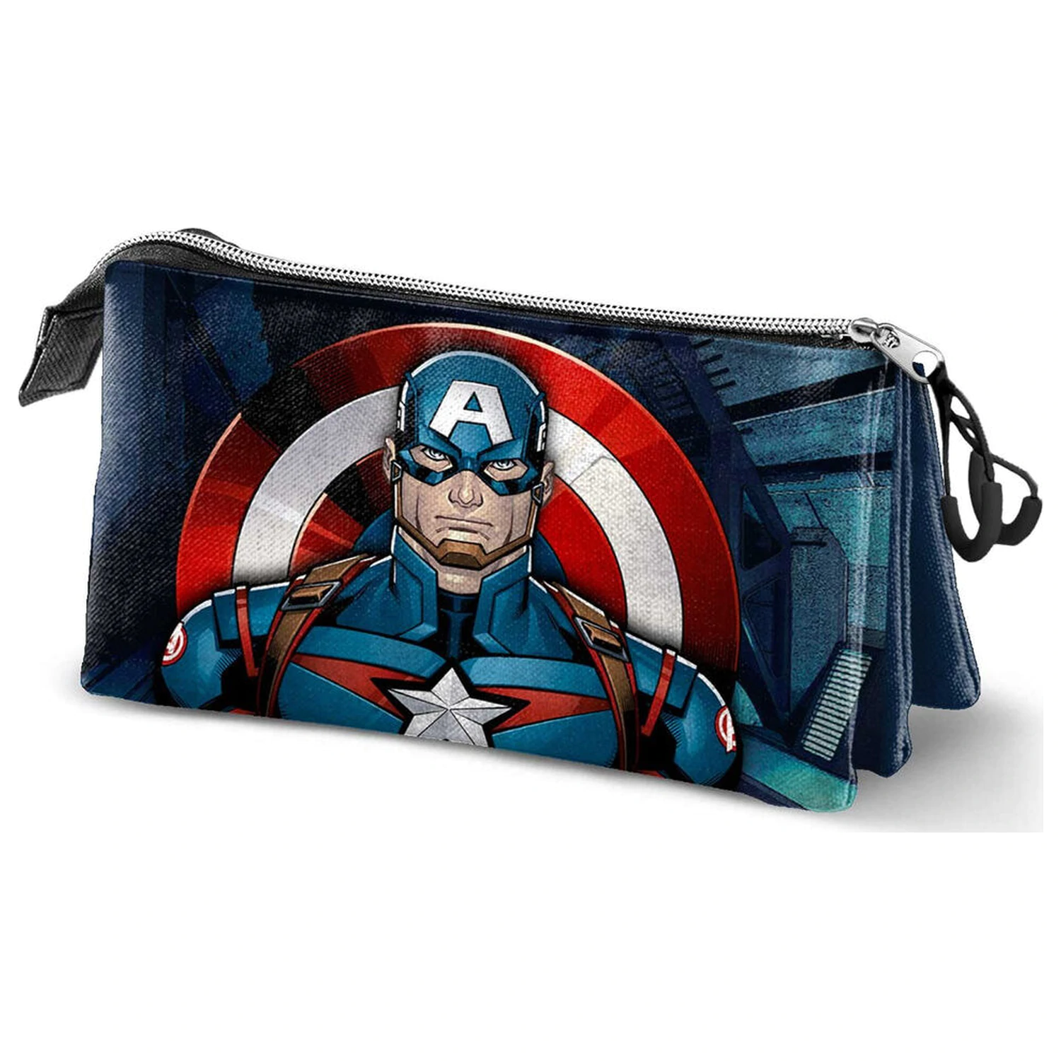 Marvel Captain America dreifaches Federmäppchen Produktfoto