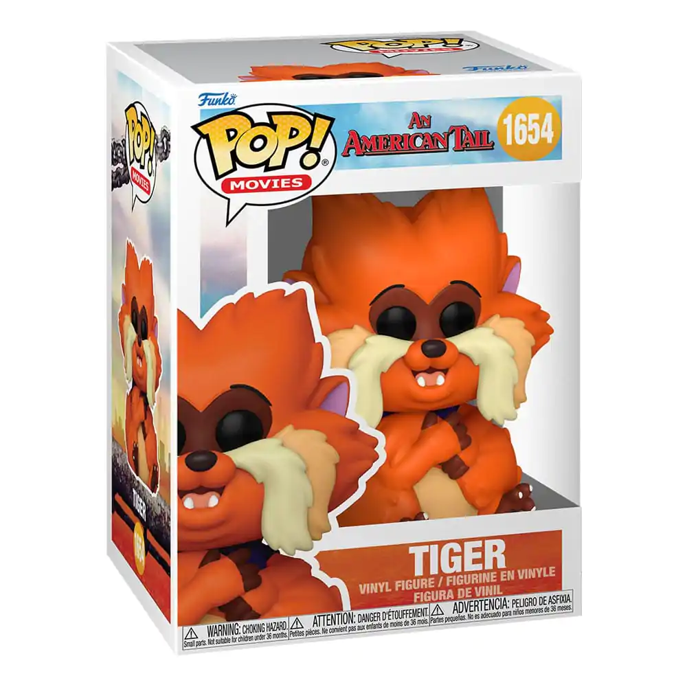 Feivel, der Mauswanderer Funko POP! Movies Vinyl Figur Tiger 9 cm termékfotó