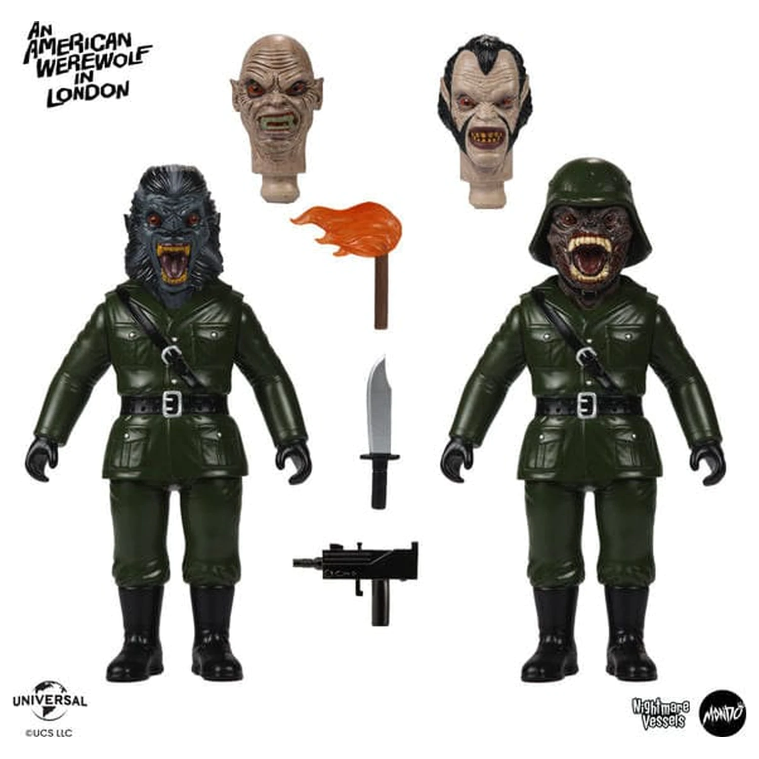 An American Werewolf in London Weichvinyl Figur Nightmare Demons 17 cm Produktfoto
