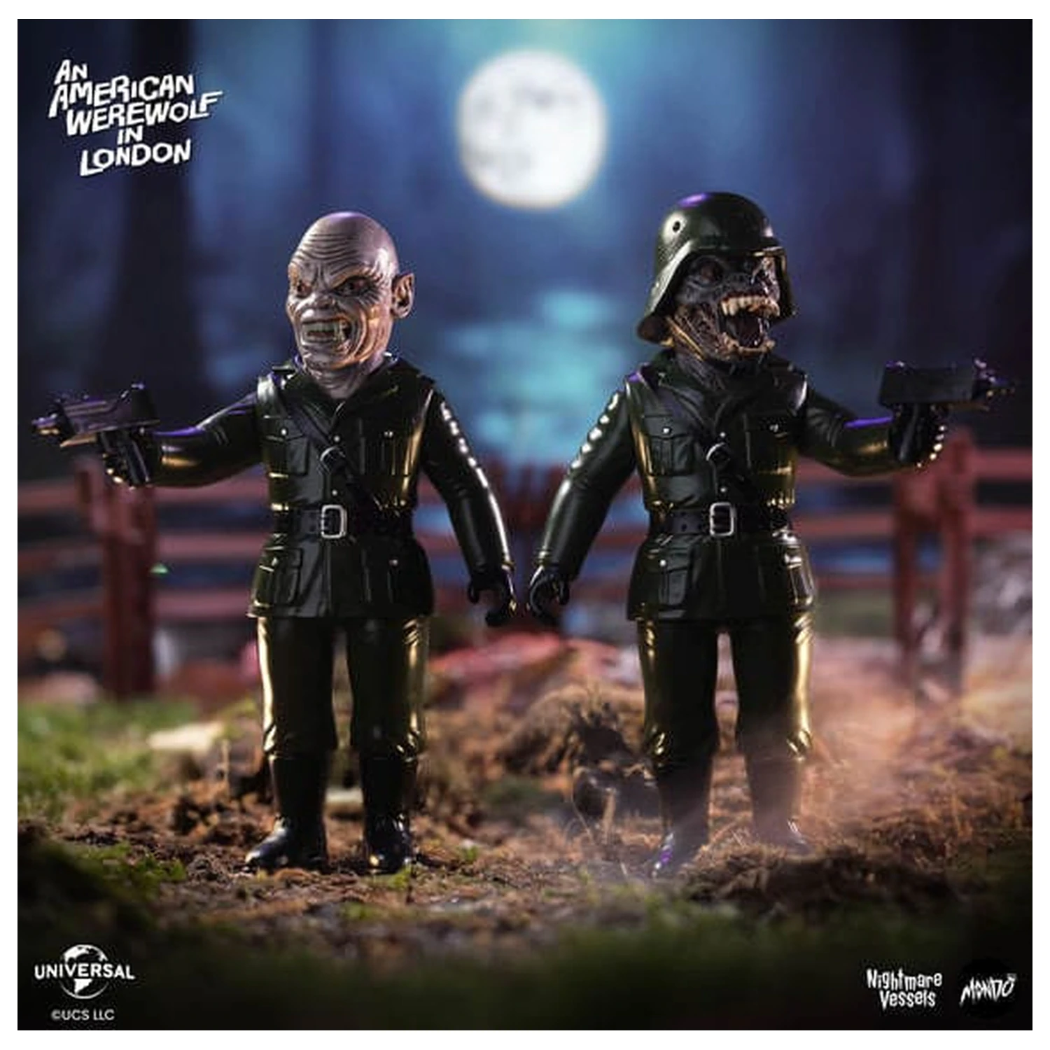An American Werewolf in London Weichvinyl Figur Nightmare Demons 17 cm Produktfoto